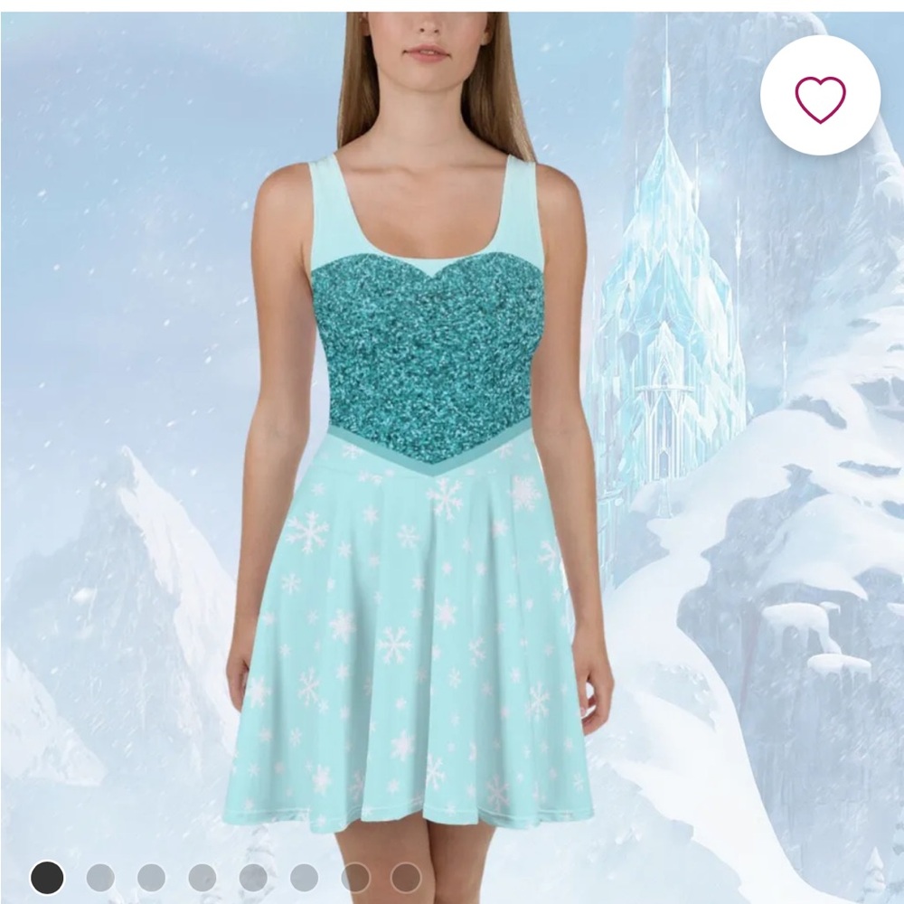 Adult Medium Elsa costume dress